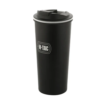 M-Tac термочашка с клапаном 450 мл, Black