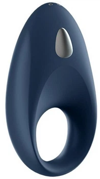 Эрекционное смарт-кольцо Satisfyer Mighty One 9 х 2.8 см Синее (4061504001999)