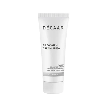 ВВ крем кисневий SPF 50 Decaar BB Oxygen Cream з перфтордекаліном 100 мл натуральний