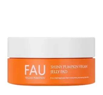 Омолоджуючі гелеві веган патчі FAU Shiny pumpkin vegan jelly pad 60 шт