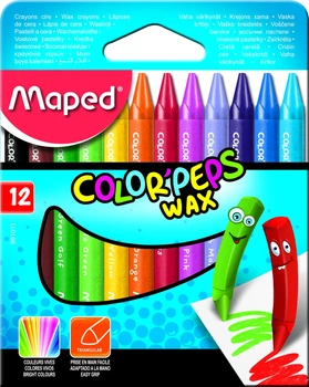 Крейда воскова 12шт круг MP.861011 (MAPED)