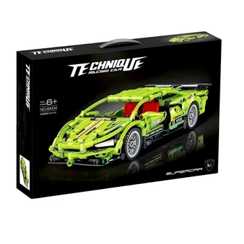 Конструктор Technique Lamborghini зеленый на 499 деталей (48004)