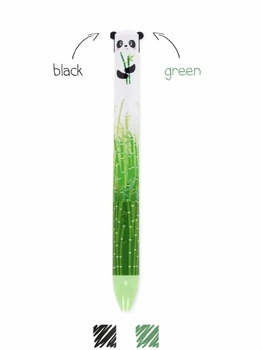 Ручка двухцветная Panda Two-Colour Ballpoint Pen - Click&Clack Legami Milano