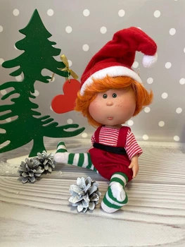 Кукла Литл Мио Рождественский эльф Little Mia Mio Nines d'Onil, 23 см