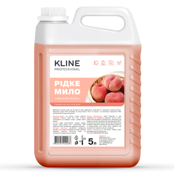 Рідке мило KLINE Персик 5л