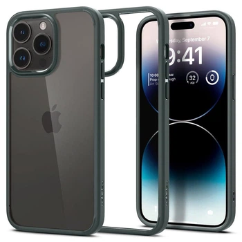 Чохол Spigen Ultra Hybrid для Apple iPhone 14 Pro (ACS04966) Abyss Green