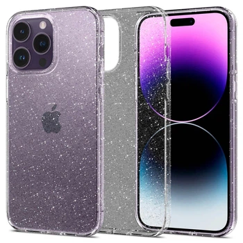 Чохол Spigen Liquid Crystal Glitter для Apple iPhone 14 Pro (ACS04954) Crystal Quartz