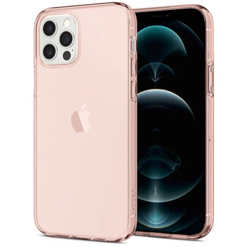 Чохол Spigen Crystal Flex для Apple iPhone 12 Mini (ACS01540) Rose Crystal
