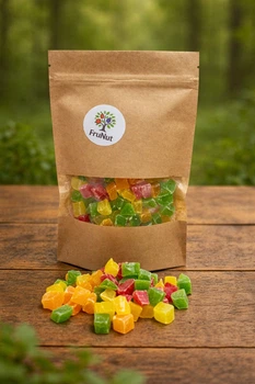 Ананас кубик мікс, 250 г FruNut