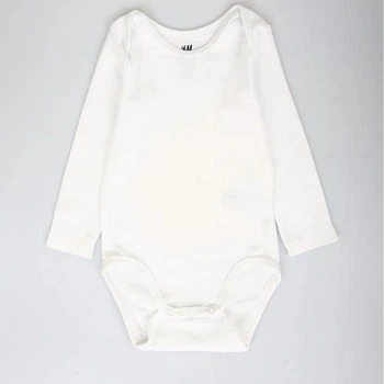Боди H&M 880118ОА белый 50см