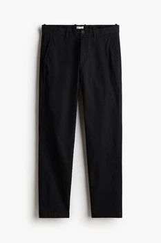 Брюки H&M 1234995 черный W29L30