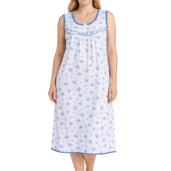 Нічна сорочка бавовна Andin 187-4 р.54(2XL) різнокольорова