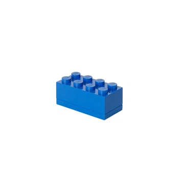 Міні-бокс для зберігання Цеглинка LEGO® 8 синій (40121731)