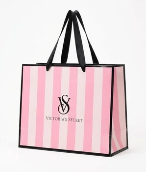 Подарунковий пакет Victoria's Secret Gift Package Striped New 24x20x9 см 24209_2