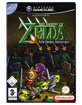 Игра Nintendo GameCube The Legend of Zelda: Four Swords Adventures Europe Английская Версия Б/У