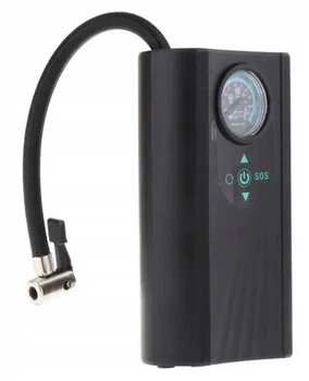 Беспроводной автокомпрессор CHARGE PUMP CQB001 на аккумуляторе с цифровым дисплеем и точным измерителем давления