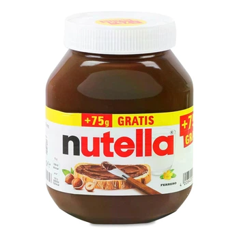 Nutella паста шоколадно-горіхова 750 г + 75 г gratis