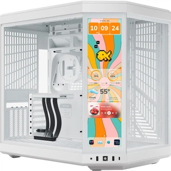 Корпус для ПК Hyte Y70 Touch Infinite Snow White (CS-HYTE-Y70TTI-WW)