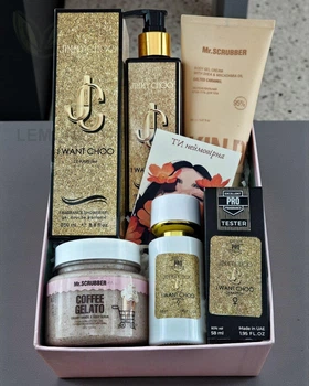 Подарочный набор косметики No Brand в стиле Jimmy Choo I Want Choo Le Parfum 4 в 1