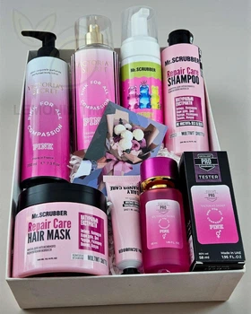 Подарочный набор косметики No Brand в стиле Victoria's Secret Pink for All Compassion 7 в 1