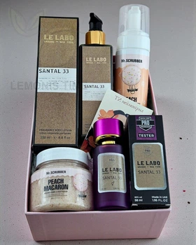 Подарочный набор косметики No Brand в стиле Le Labo Santal 33 4 в 1 ver.02