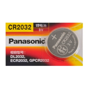 Батарейка дисковая Panasonic CR2032 3V (18599-hbr)