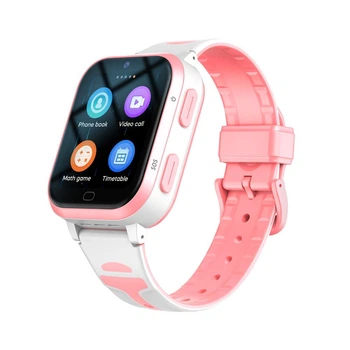 Детские смарт часы A73E с GPS, SIM-картой, камерой, видеозвонком и прослушкой Pink