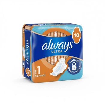 Прокладки гигиенические Always Ultra Day Normal с крылышками 10 шт
