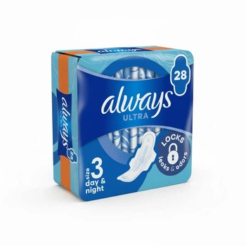 Прокладки гигиенические Always Ultra Day Super Extra Quatro 28 шт