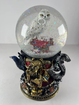 Новорічний декор Снігова куля Гедвіґа Гаррі Поттер Snow Globe Hedwig Harry Potter 18.5см Wizarding World 311