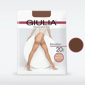Чулки Giulia Emotion 20 Den 1/2 р Cappuccino (4820040119922)
