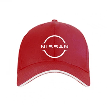 Кепка Nissan new logo Червоний