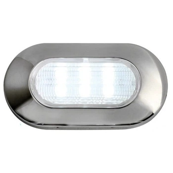Светильник накладной LED Osculati 12 Вт белый нержавеющая сталь IP67