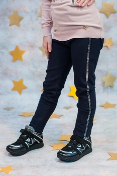 Брюки для девочки A-yugi Jeans 170 см Темно-синий (2125000575056)