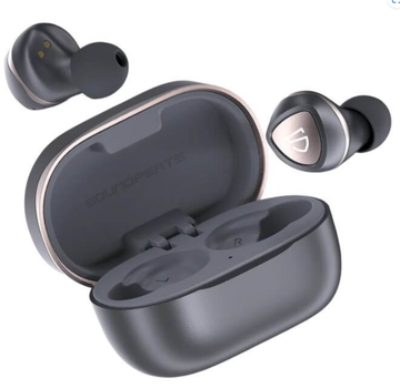 Беспроводные наушники длительной работы Soundpeats Sonic l Bass Addict In-Ear черные с защитой от воды IPX5