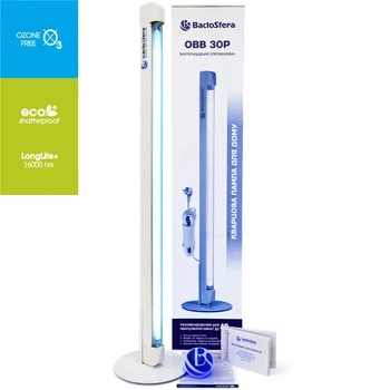 Бактерицидный облучатель BactoSfera OBB 30P ECO цвет белый мощность 30W (OBB30PECO)
