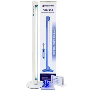 Бактерицидный облучатель BactoSfera OBB 30P OZONE белый мощность 30W (BS 30W T8/G13)