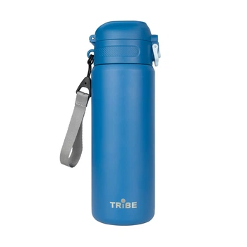 Термокружка Tribe Urban T-DD-0013 синя 0.6 л термоізоляція ручка (T-DD-0013-blue)