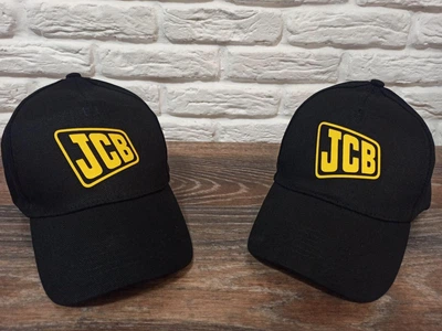 Кепка Atlantis з принтом JCB Чорна