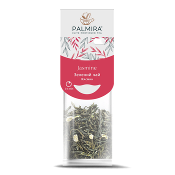 Зелений чай з жасмином Palmira "Жасмин" (Jasmine) - 10 шт.