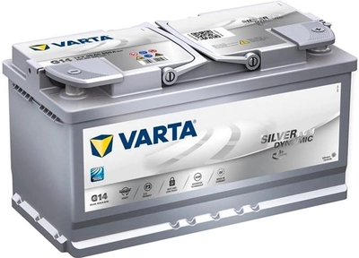 Автомобильный аккумулятор Varta Silver Dynamic AGM 95А Ев (-/+) G14 (850EN) (595901085) 
