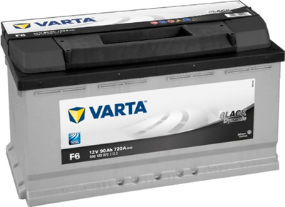 Автомобильный аккумулятор Varta Black Dynamic 90А Ев (-/+) F6 (720EN) (590122072)