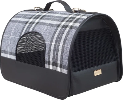 Torba transportowa dla psów i kotów Amiplay Kent L Czarna (5907563250550)