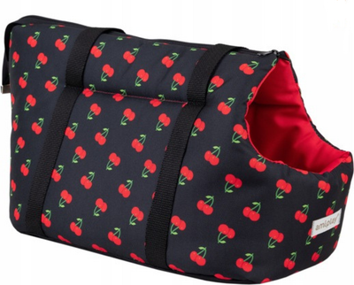 Torba transportowa dla kotów Amiplay BeHappy S Cherry (5907563298361)