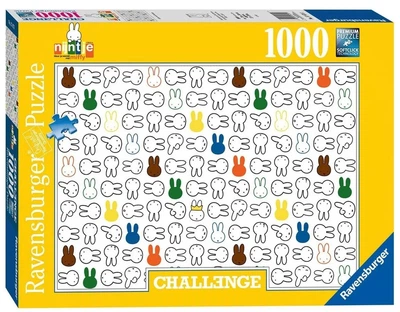Пазл Ravensburger Challenge Міффі 1000 елементів (17475) (4005556174751)