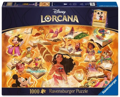 Puzzle Ravensburger Disney Lorcana: Błyski Królestwa — Amber 1000 elementów (12001621) (4005555016212)