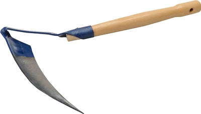 Kosa leśna metalowa Kadax Leuca 52 x 31 cm Niebieska (K2457)