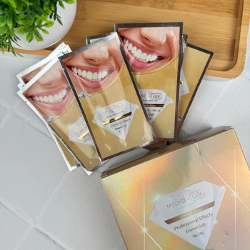 Відбілюючі смужки Medica+ 3DWhite Strips (28 шт, 14 використань)