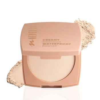 Пудра водостійка Neverti NP202 - №001 Porcelain beige (10 g)