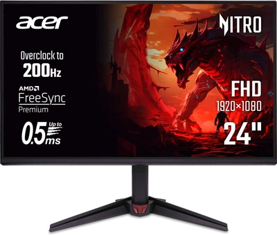 Монітор 23.8" Acer Nitro VG240YX1bmiipx (UM.QV0EE.101)